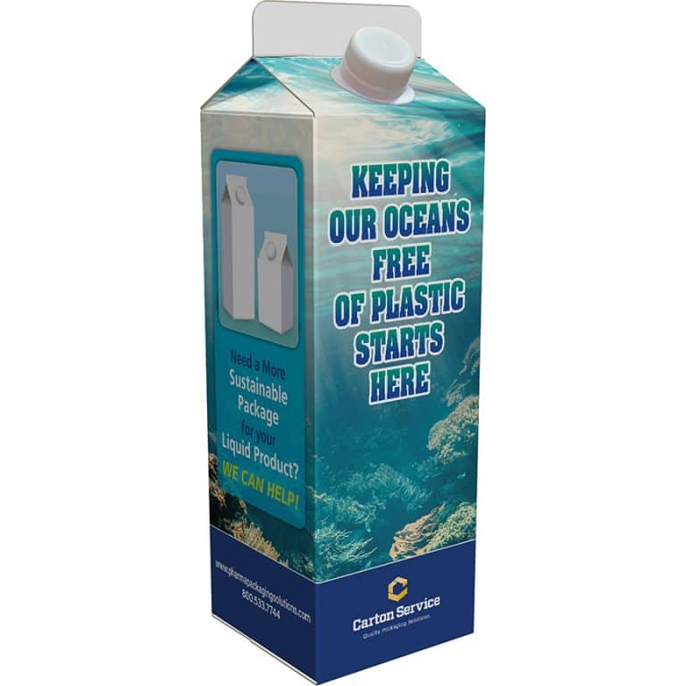 Custom Milk Carton Packaging Suppliers Wholesale Paperboard Milk Cartons