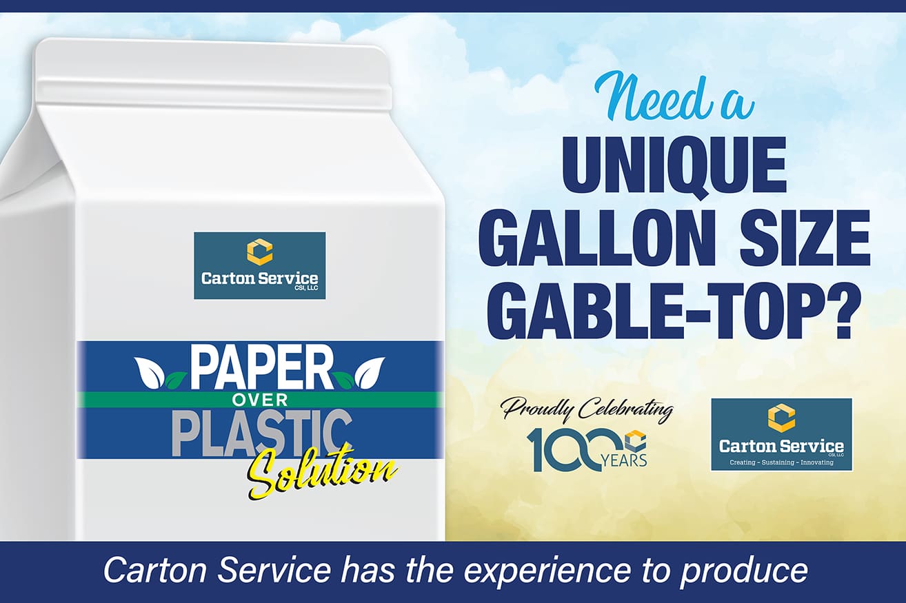 Need a Gallon Carton Generic R1a